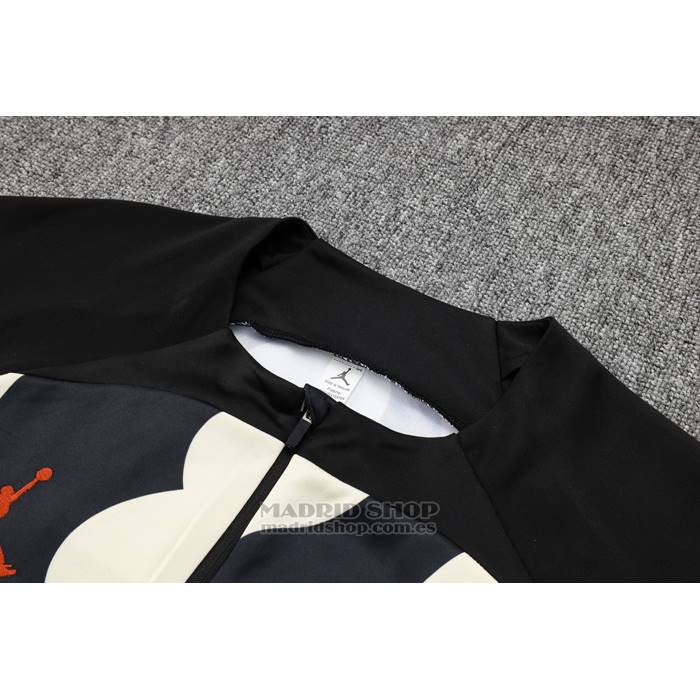 Chandal de Sudadera del Paris Saint-Germain Nino 2023-2024 Amarillo y Negro